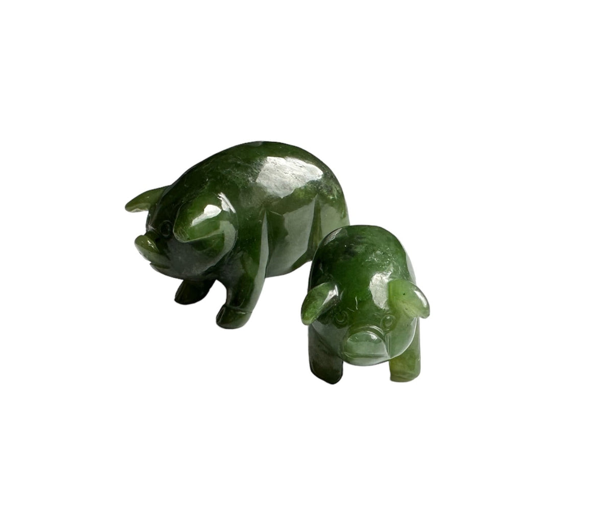 Jade Pig, (available in multiple sizes)