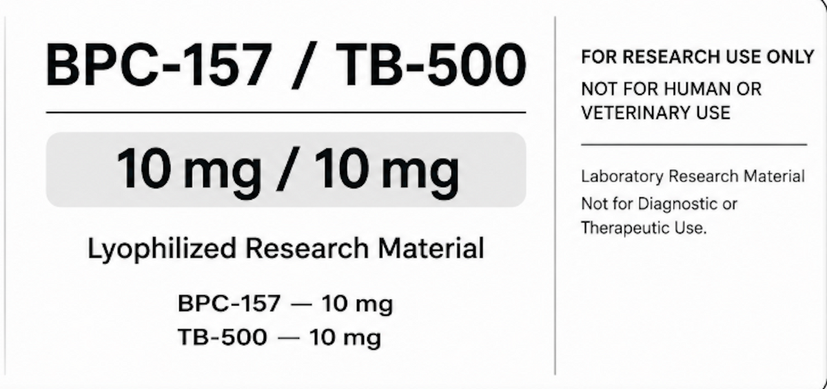 BPC-157/TB-500 Label