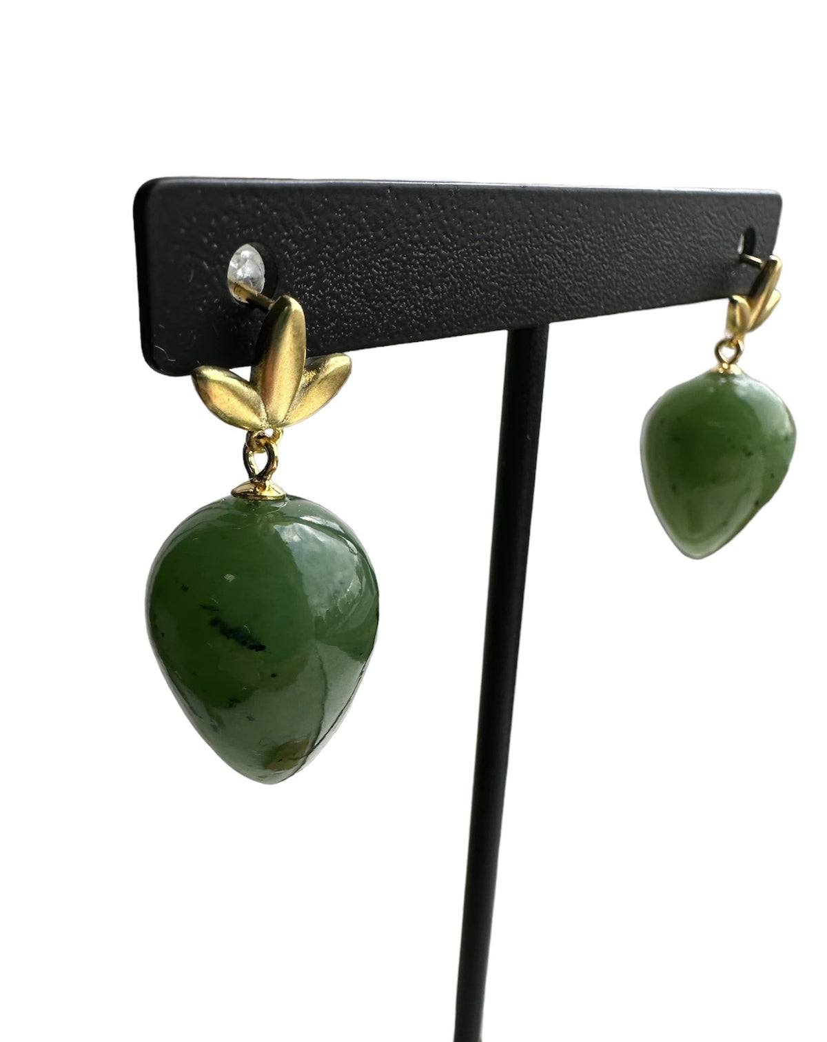 Canadian Jade Earrings, JN1